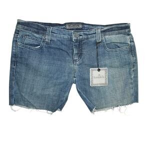 Frankie B. Heart Studded Cutoff Shorts – Size 10 – Distressed Y2K Style NWT